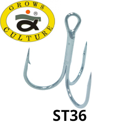 Grows Culture Treble Hooks ST36 25шт
