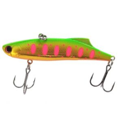 Воблер Mottomo Blade Vib 105S 41g цв. Chart Gold Tiger