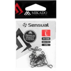 Застёжка Mikado Sensual BN № S (р.н. до 12кг/10шт) (AMA02-1012-S)