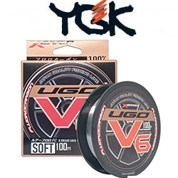 YGK X-Braid F-UGO V6 Soft 100m