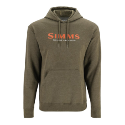 Толстовка Simms Logo Hoody, Military Heather, XL