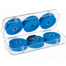 Поводочница Mikado 6 шпулек + булавки (16x6.2x4cm) прозрачная (Арт.UACH-H552)