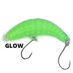 Воблер Trout Zone Maggot 1.6 Sinking 3g цвет # 199 Glow
