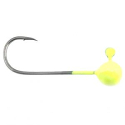 Джиг крашеный "Шар UltraLight" 1,0 гр, цв. 02-желтый, кр-к VD-072 №6, 10 шт/упак