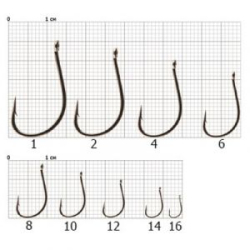 Крючки Cobra Pro ALLROUND сер.A225 разм.014 10шт.