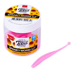 Слаг Lucky John Pro Series Spanky Worm 3.2" цв. F05 10шт.