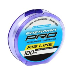 Леска Flagman Sherman Pro Rig Line 100м 0,148мм