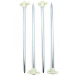 Колышки опорные для палатки "Следопыт" T-обр. со светонак., L-28 см, на блистере (4 шт.)