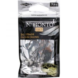 Джиг-головка Mikado Nihonto BN крючок №1/0 - 15гр. (3шт.)