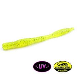 Слаг Rampage Dying Worm 3.1" цв.#033 - Chartreuse Seed UV