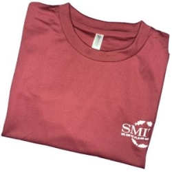 Футболка SMITH dark red № XXL(3L) 52/54