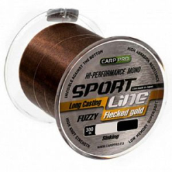 Леска Carp Pro Sport Line Flecked Gold 300м 0,351 мм