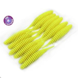 Силиконовая приманка МикроDжиг Tanta 50мм 2" цвет Шартрез