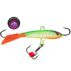 Балансир "Sprut" Tanpo #7 (18g/65mm/WGR-UV + дополнительный тройник с фосфорной каплей)