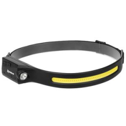 Фонарь налобный сенсорный Nisus Pro LED-120 LM, COB-340 LM, IPX4, USB (N-FN-HL65)