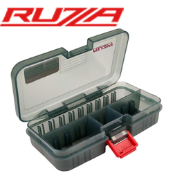 Ruzza Коробка для приманок 138x77x31мм 2 перегородки + 6 перемычек