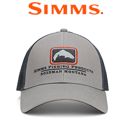 Simms Trout Icon Trucker, Cinder