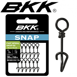 BKK Fast Spiral Snap-32 (Black Nickel)