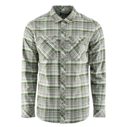 Рубашка Grundens Dungeness Seawool Flannel Shirt, Grass, XL