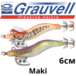 Grauvell Titan Squid Jig Maki 6 cm