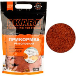 Прикормка Akara Premium Organic 1,0 кг зим. Готов. "Гаммарус"