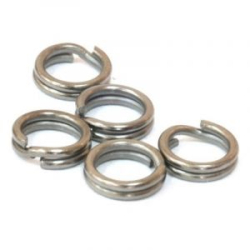 Кольцо заводное профилированное плоское усиленное 8мм. Ni 50кг. 10шт.