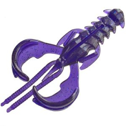 Силиконовая приманка МикроDжиг Nimble 2.0" 50мм цвет Фиолетовый Темный