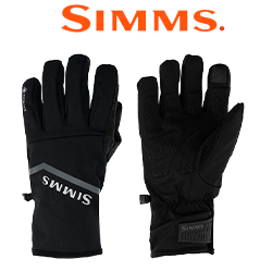 Simms ProDry Gore-Tex Glove + Liner, Black