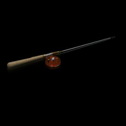 Зимняя удочка Artuda Хардкор XL  красная леворукая