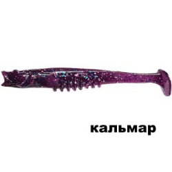 Силиконовая приманка Crazy Fish Nano Minnow 3.5" 54-90-98-6 кальмар цв. Space