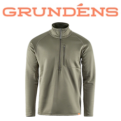 Grundens Grundies Thermal 1/2 Zip, Deep Depths