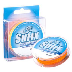 Леска зимняя Sufix Ice Magic 50м желто/оранжевая 0,225 мм 4,4 кг