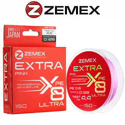 Zemex Extra X8 150m Pink