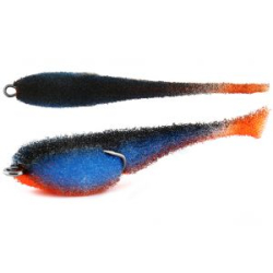 Мормыш Классическая Поролоновая рыбка с поджатым двойником 8 см, цв. 43, 3 шт/упак