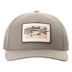 Бейсболка Grundens Off To The Races Trucker, Loden, One Size