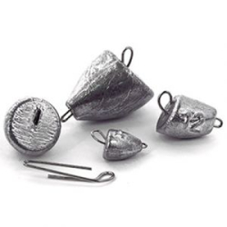 Грузило Nautilus Чебурашка Зубец 40гр (уп.3шт)