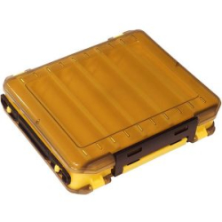 Коробка для воблеров Kosadaka TB-S31C-Y, 20*17.5*5см, двухсторонняя, жёлтая