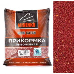Зимняя прикормка MINENKO Good Catch Мотыль, 4404