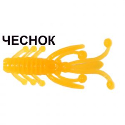 Мягкая приманка Boroda Baits Nymph цв. Оранжевый, аттр. Чеснок, 12 шт./уп.