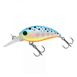 Воблер "Sprut" Rini Crank D 32F (Floating/32mm/3g/0,9-1,4m/WBTR) + Два Одинарных Крючка (S-75M #6)