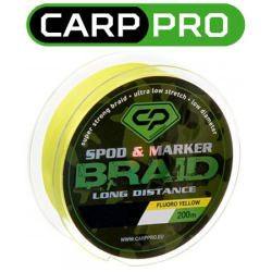 Carp Pro Spod and Marker Braid PE X4 Fluoro Yellow 200m