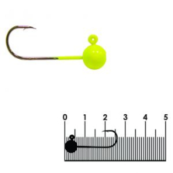 Джиг-головка TroutTheme - 1,0 гр - Желтая №4