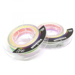 Леска плетеная Kosadaka Super Line PE X4 300м Multicolor 0,30мм, 21,8кг BSLX4-300-MLT-030