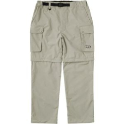 Брюки-шорты мужские Daiwa DP-2725 GRYJ 2XL, цвет - серый, р. 54