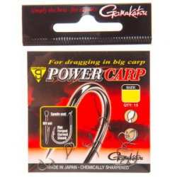 Крючок Gamakatsu Power Carp NSB Black №16