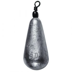 Грузило свинцовое Salmo Конус с вертлюгом 80г