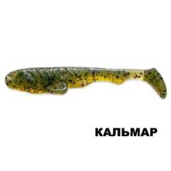 Силиконовая приманка Crazy Fish Tough 2" 71-50-16-6 кальмар цв. watermelon (арбуз)