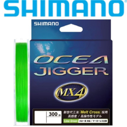 Shimano Ocea Jigger MX4 PL-094P зеленый 300m