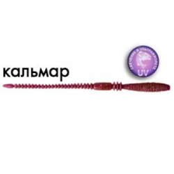 Силиконовая приманка Crazy Fish Cruel Leech 5.1'' 6 шт. 42-130-12-6 кальмар цв. ultraviolet (ультрафиолет)