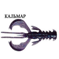 Силиконовая приманка Crazy Fish Nimble 1.6" 49-40-99-6 кальмар цв. Grape